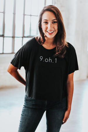 Original 9.oh.1 Crop Tee